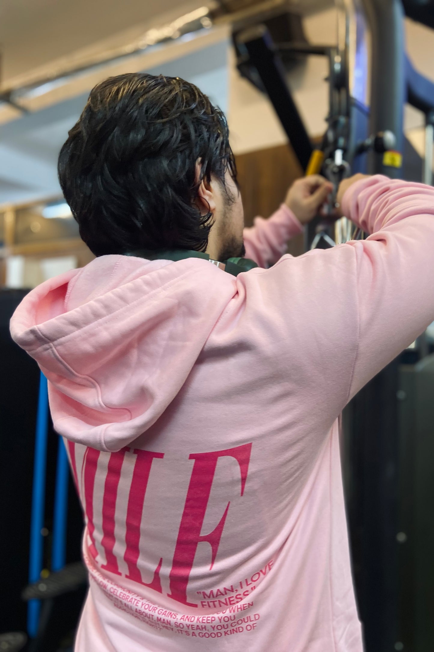 MILF Hoodie- Light Pink