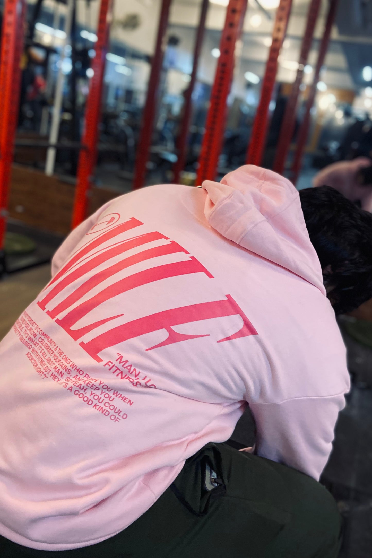 MILF Hoodie- Light Pink