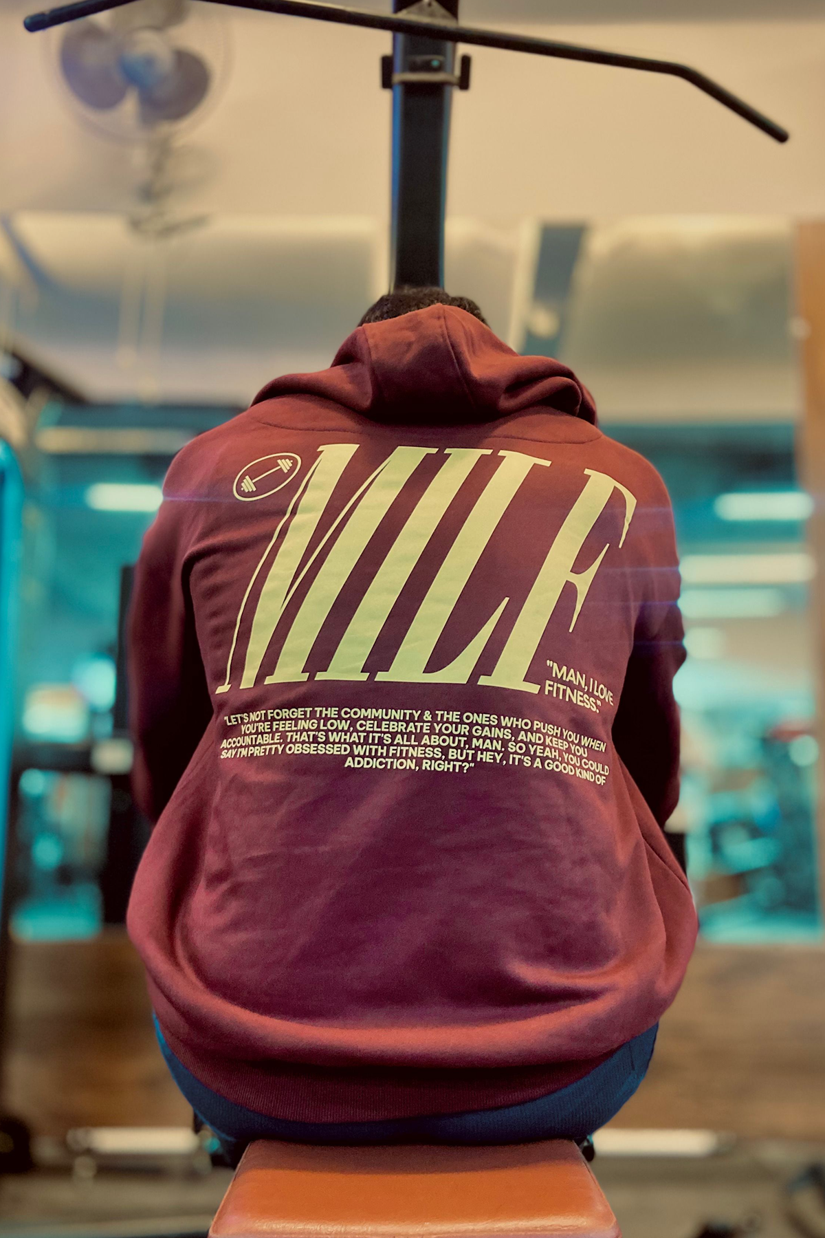 MILF Hoodie- Maroon