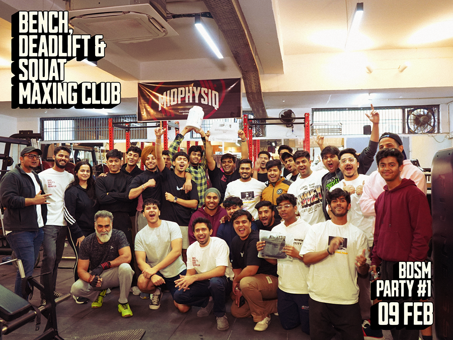 9 feb bdsm bench deadlift and squat maxing party