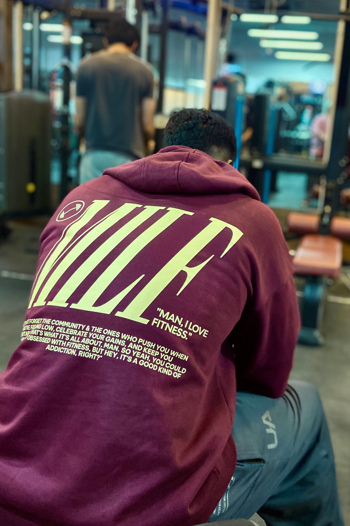MILF Hoodie- Maroon