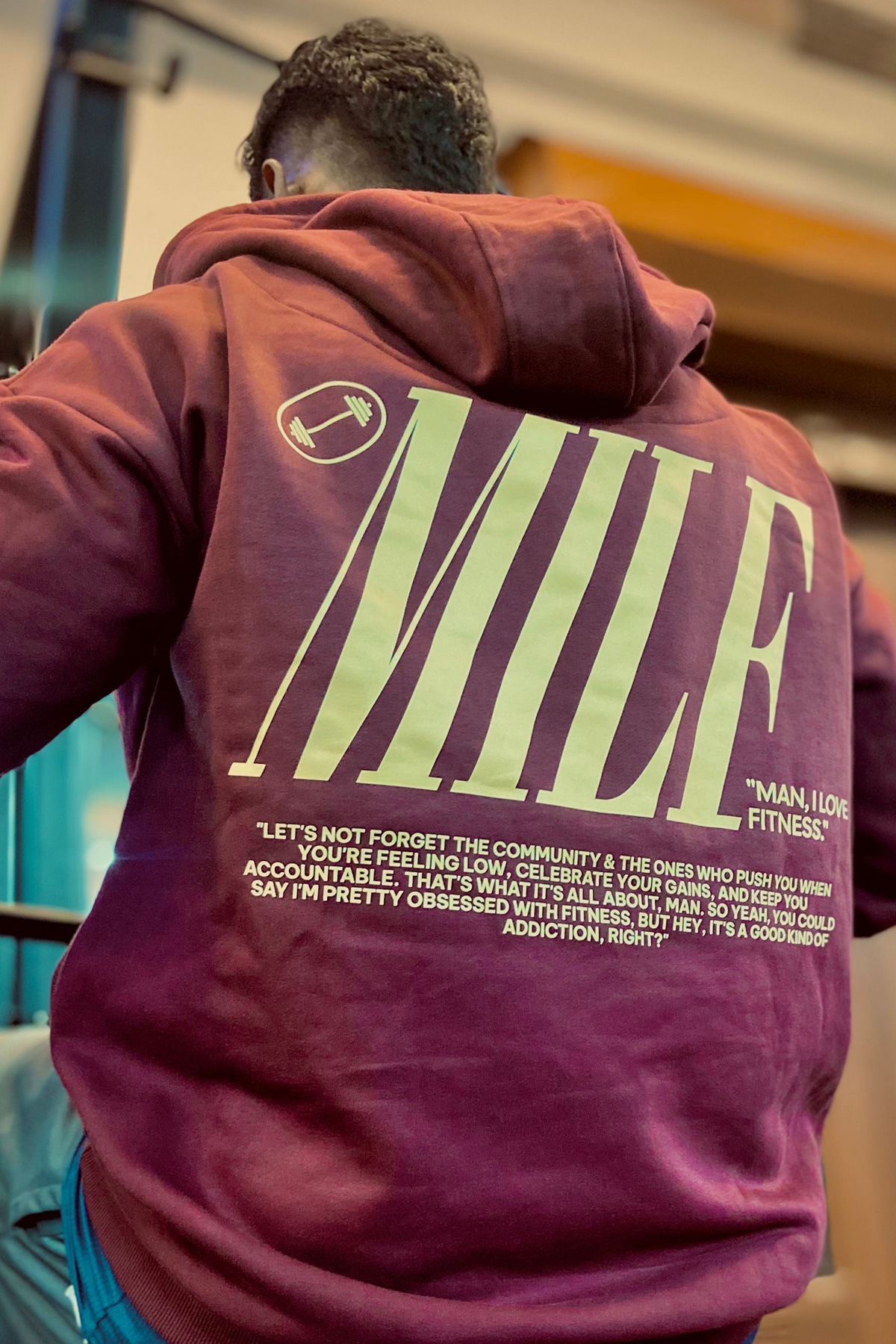 MILF Hoodie- Maroon